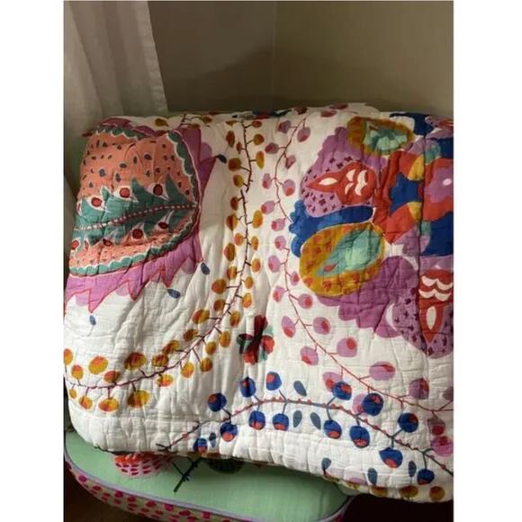 Anthropologie Delissa Quilt King NEW - Picture 3 of 4